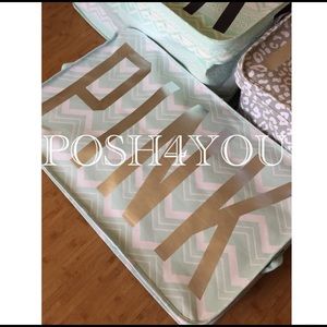 UFT Super RARE PINK VS green chevron mini trunk